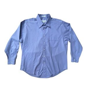 Vintage 90’s Yves Saint Laurent Purple Button Up Long Sleeve Shirt